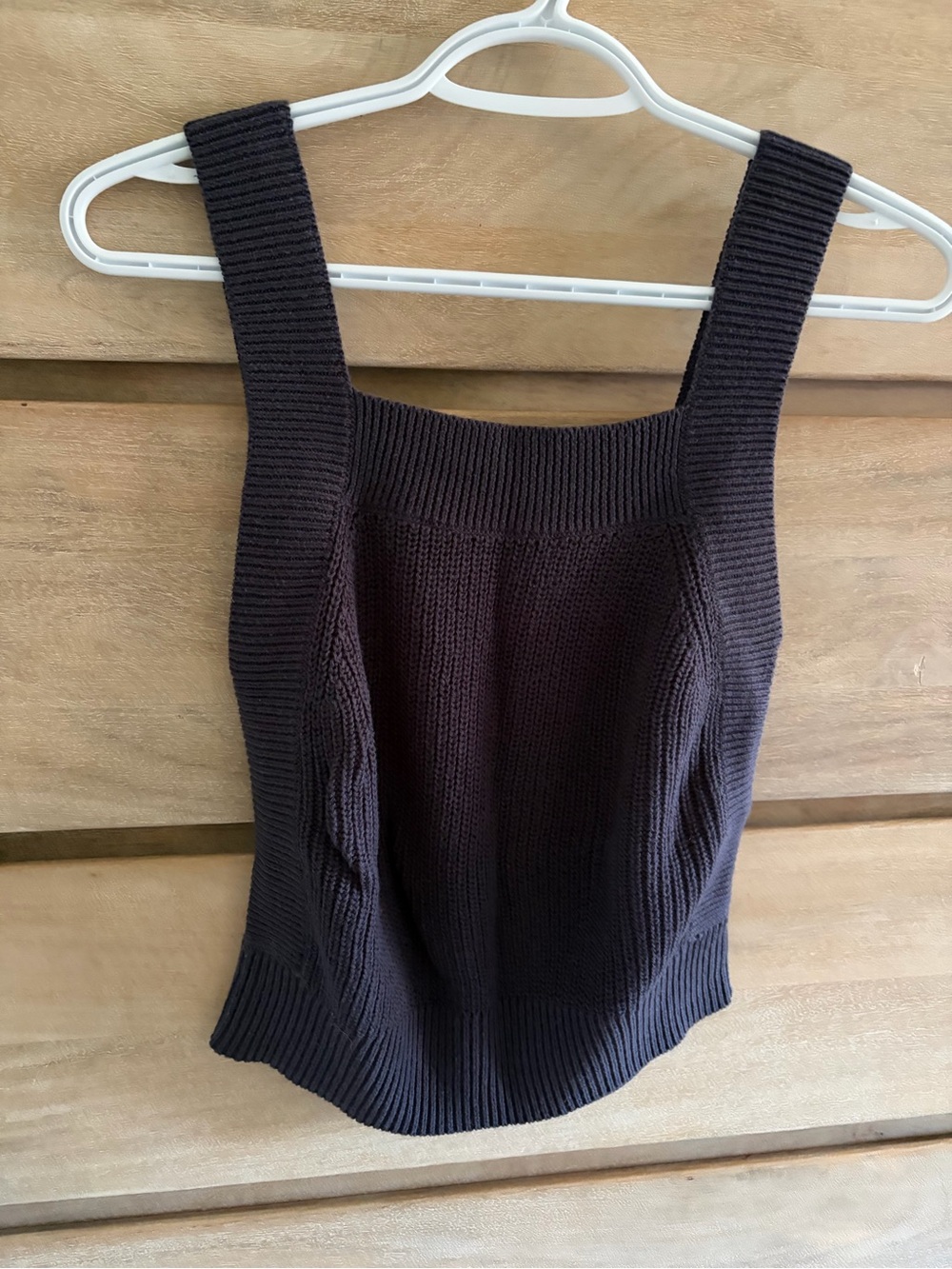 Gentle Fawn Navy Ribbed Square-Neck Tank